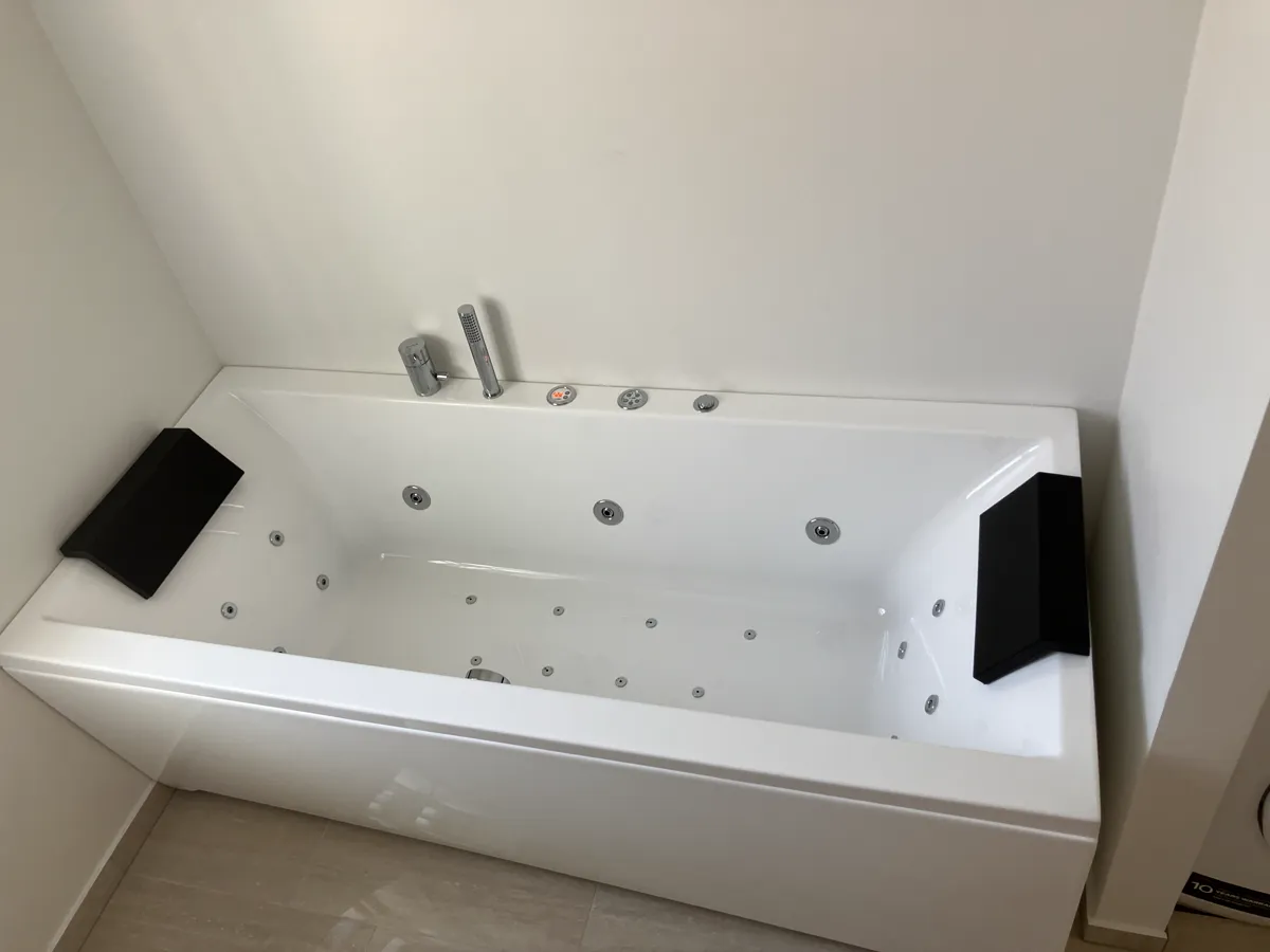 Jacuzzi til at afslutte en lang dag fuld af oplevelser fra smukke Skagen